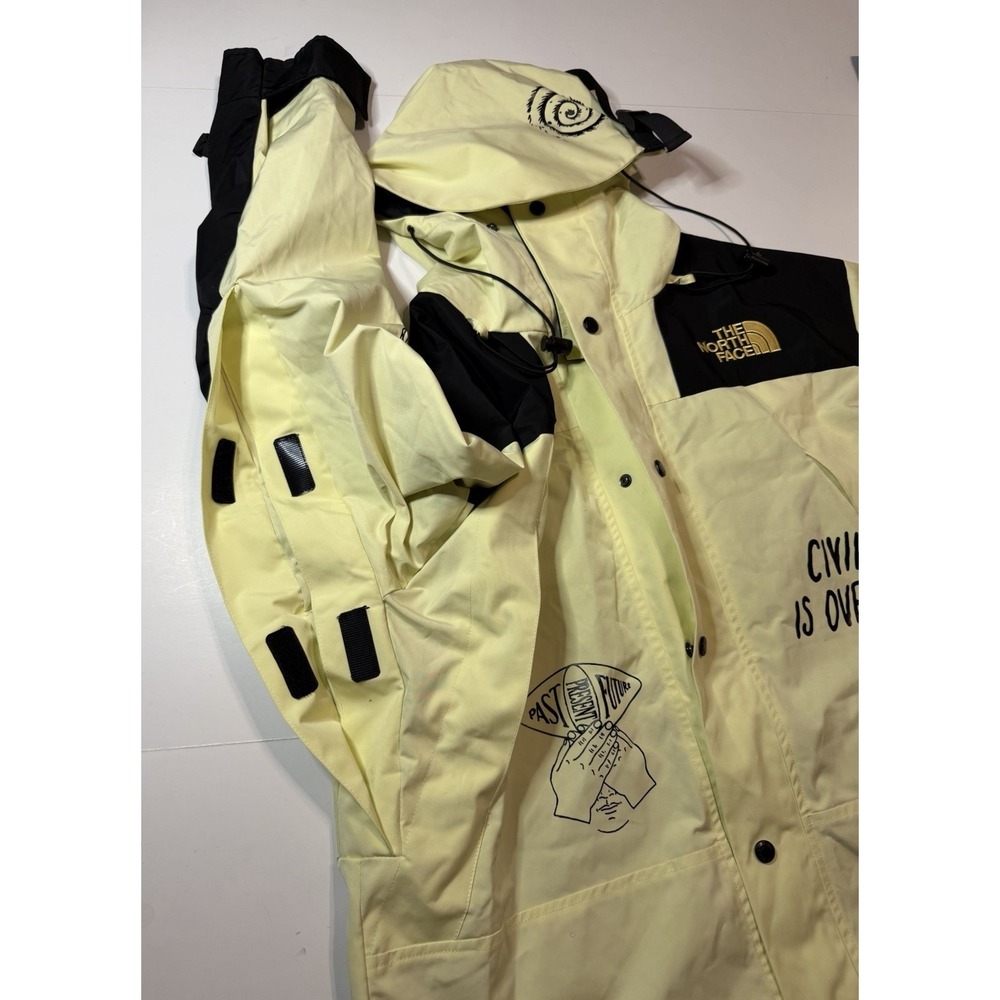 Brain Dead The North Face -Civilization Is Overrated Parka Jacket Sz Medium Rare - Picture 10 of 16